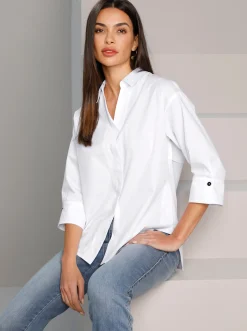 Blusen|heine Hemdbluse weiß