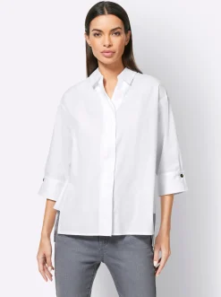 Blusen|heine Hemdbluse weiß