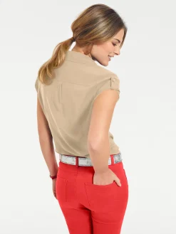 Basics|heine Hemdbluse sand