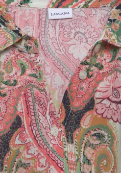 Kleider|LASCANA Hemdblusenkleid paisleybedruckt