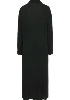 Strandkleider|Kleider|LASCANA Hemdblusenkleid schwarz