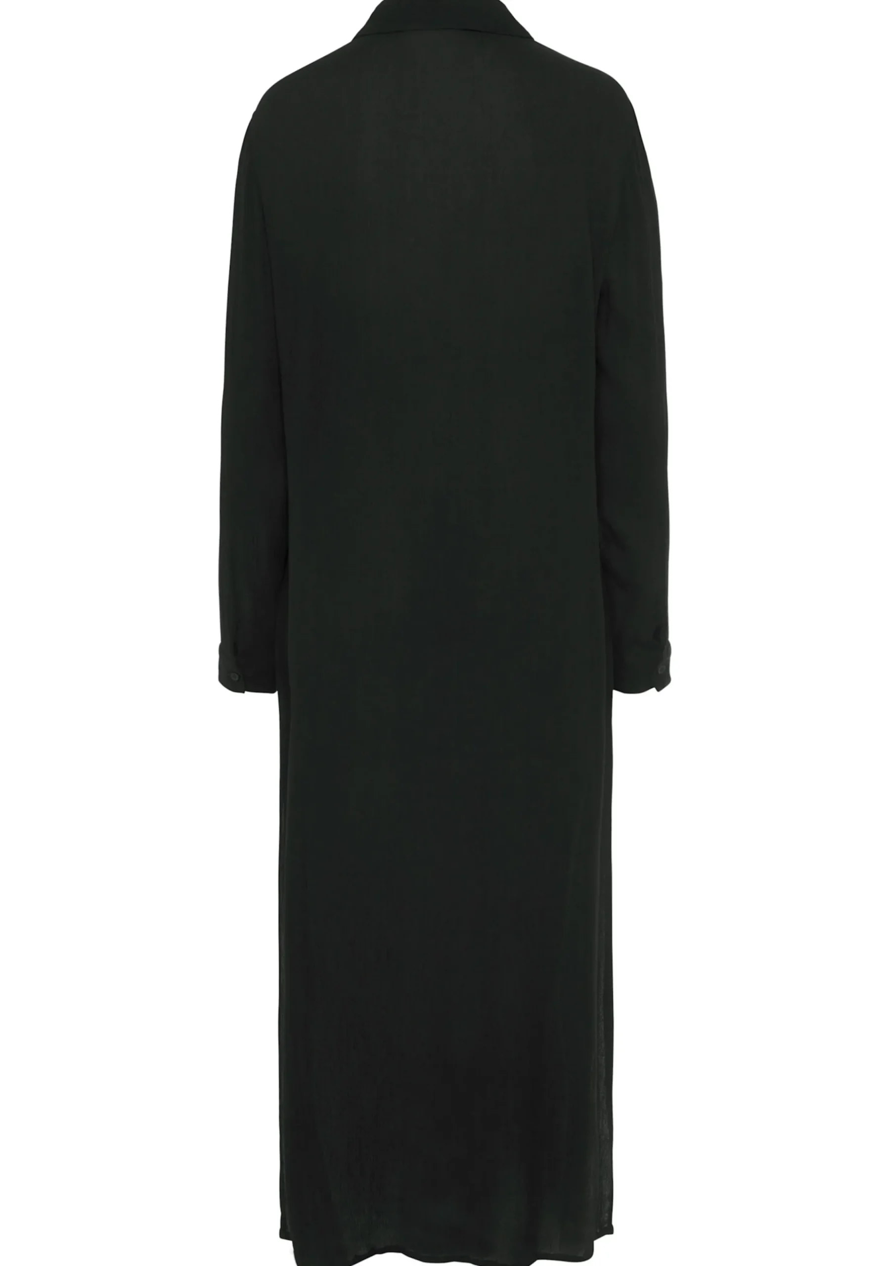 Strandkleider|Kleider|LASCANA Hemdblusenkleid schwarz
