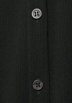 Strandkleider|Kleider|LASCANA Hemdblusenkleid schwarz