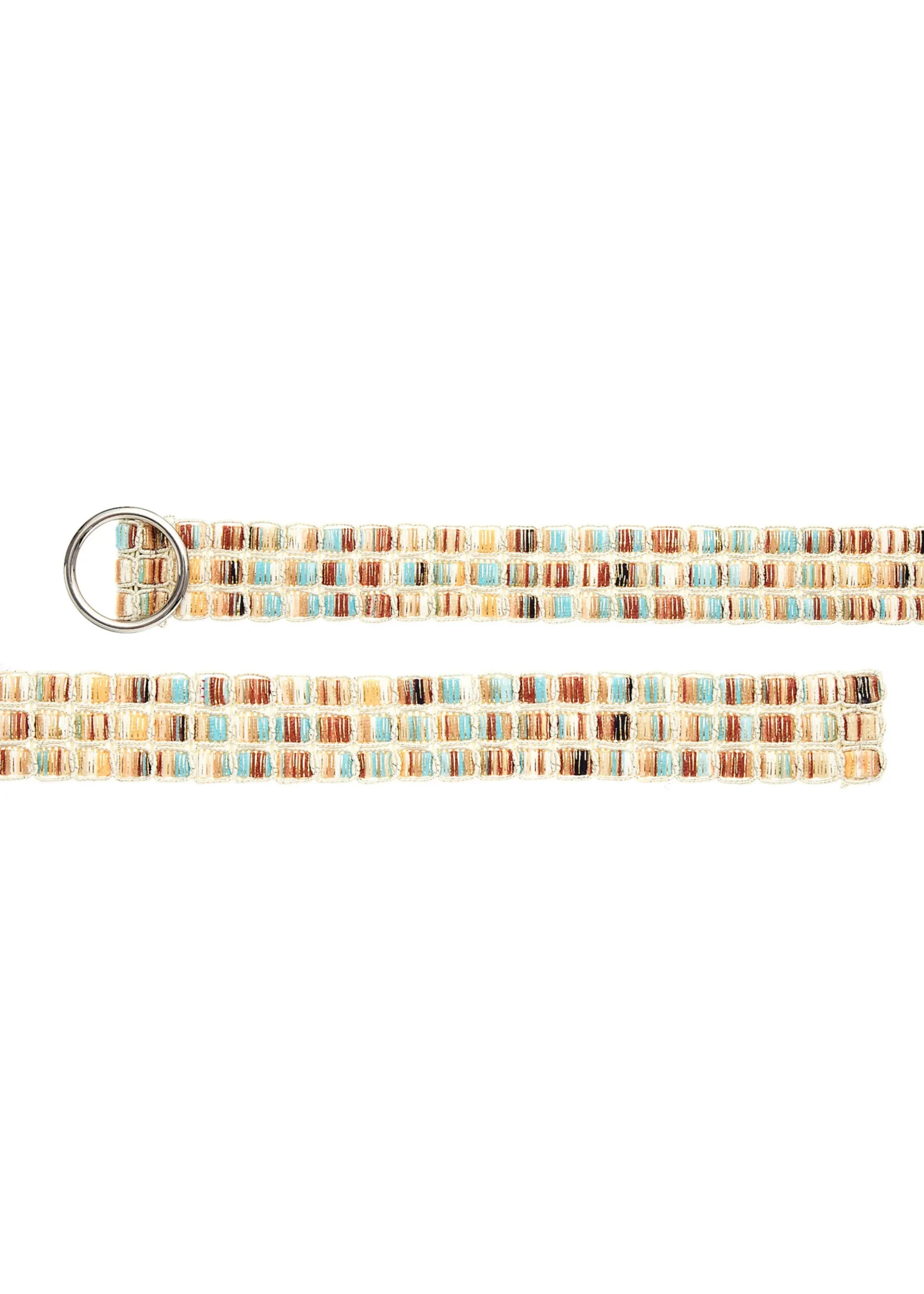 Gürtel|LASCANA Hüftgürtel beige-blau