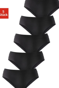 Unterhosen|petite fleur Hüftslip schwarz