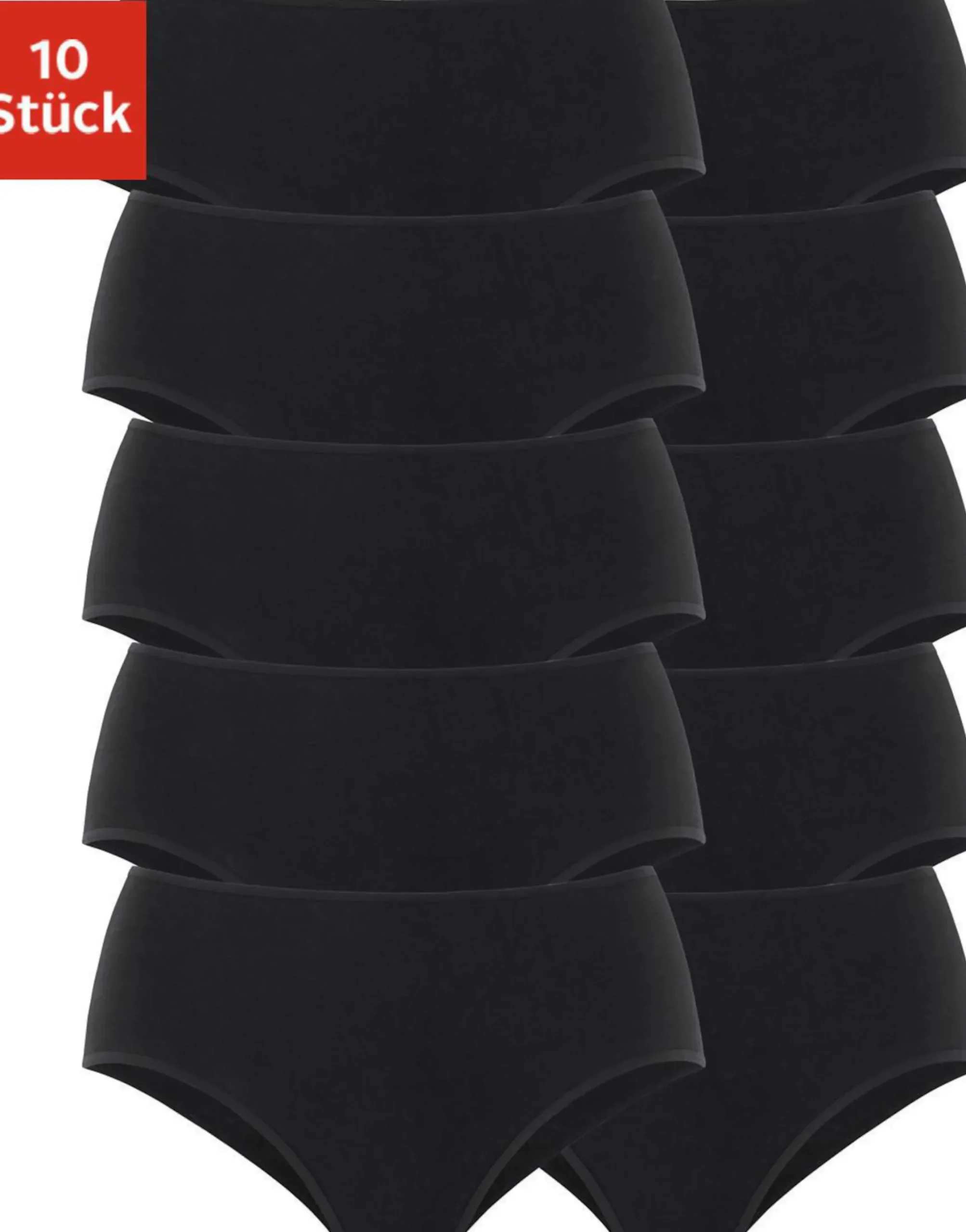 Unterhosen|petite fleur Hüftslip schwarz