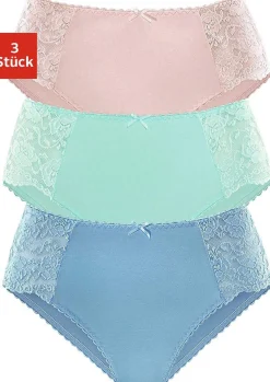 Unterhosen|petite fleur Hüftslip blau,rosa,mint
