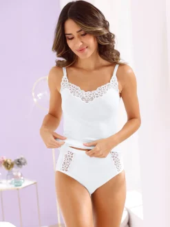 Unterhosen|comazo Hüftslip weiß