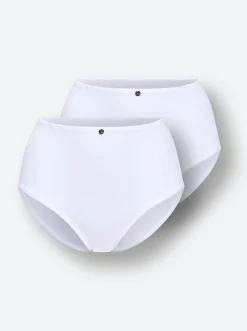 Unterhosen|wäschepur Hüftslip 2xweiß