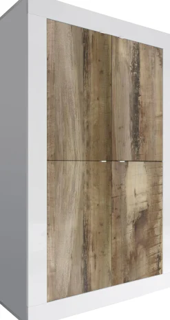 Side- & Highboards|INOSIGN Highboard weißhochglanzlack/pero