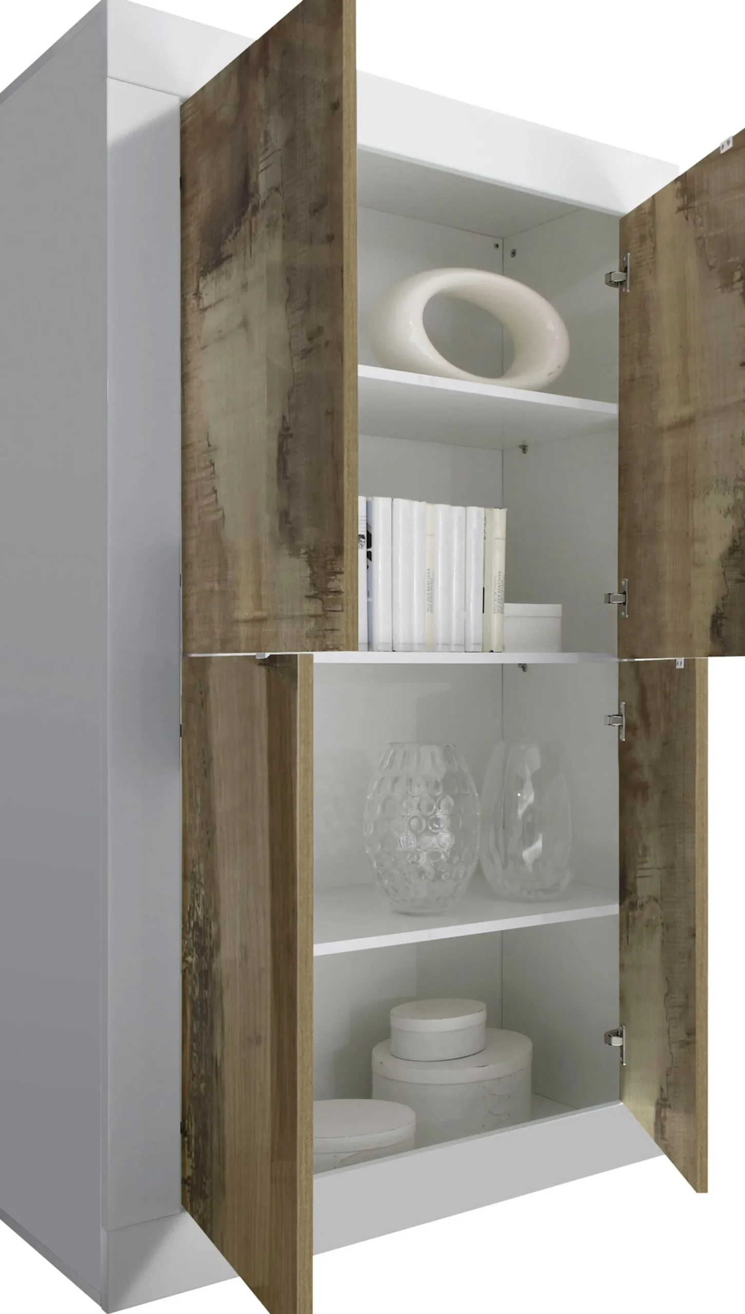 Side- & Highboards|INOSIGN Highboard weißhochglanzlack/pero