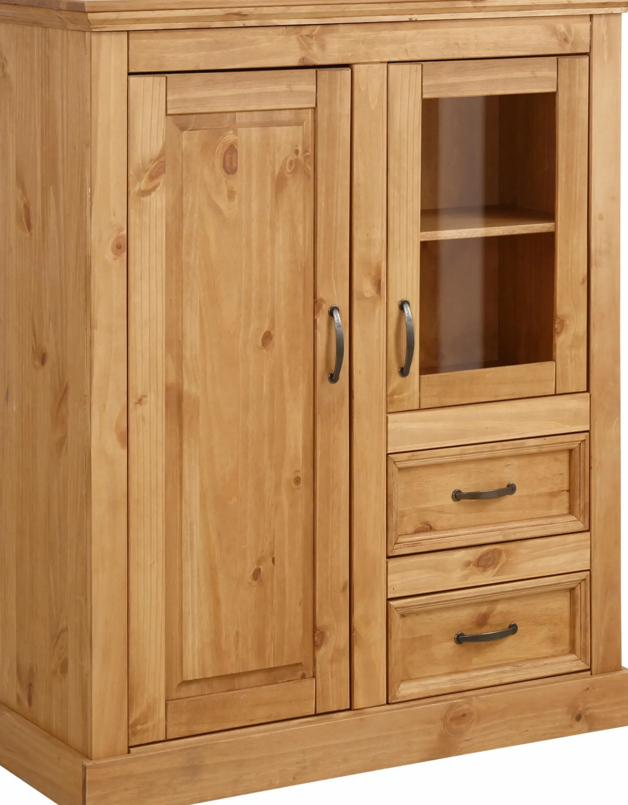Side- & Highboards|Home affaire Highboard naturgebeizt/gewachst
