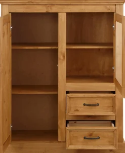 Side- & Highboards|Home affaire Highboard naturgebeizt/gewachst