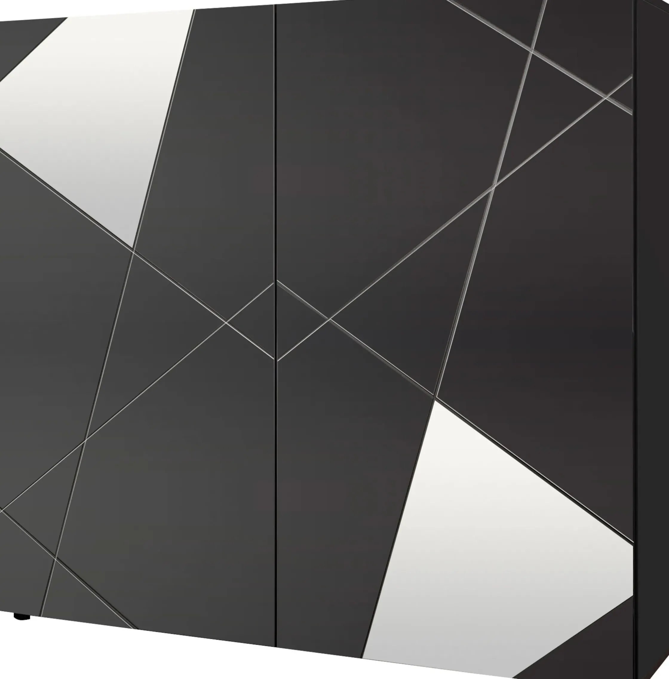 Side- & Highboards|INOSIGN Highboard anthrazithochglanzlack