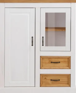 Side- & Highboards|Home affaire Highboard weiß/beize