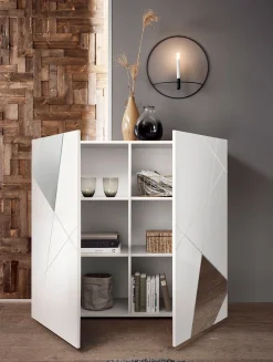 Side- & Highboards|INOSIGN Highboard weisshochglanzlack
