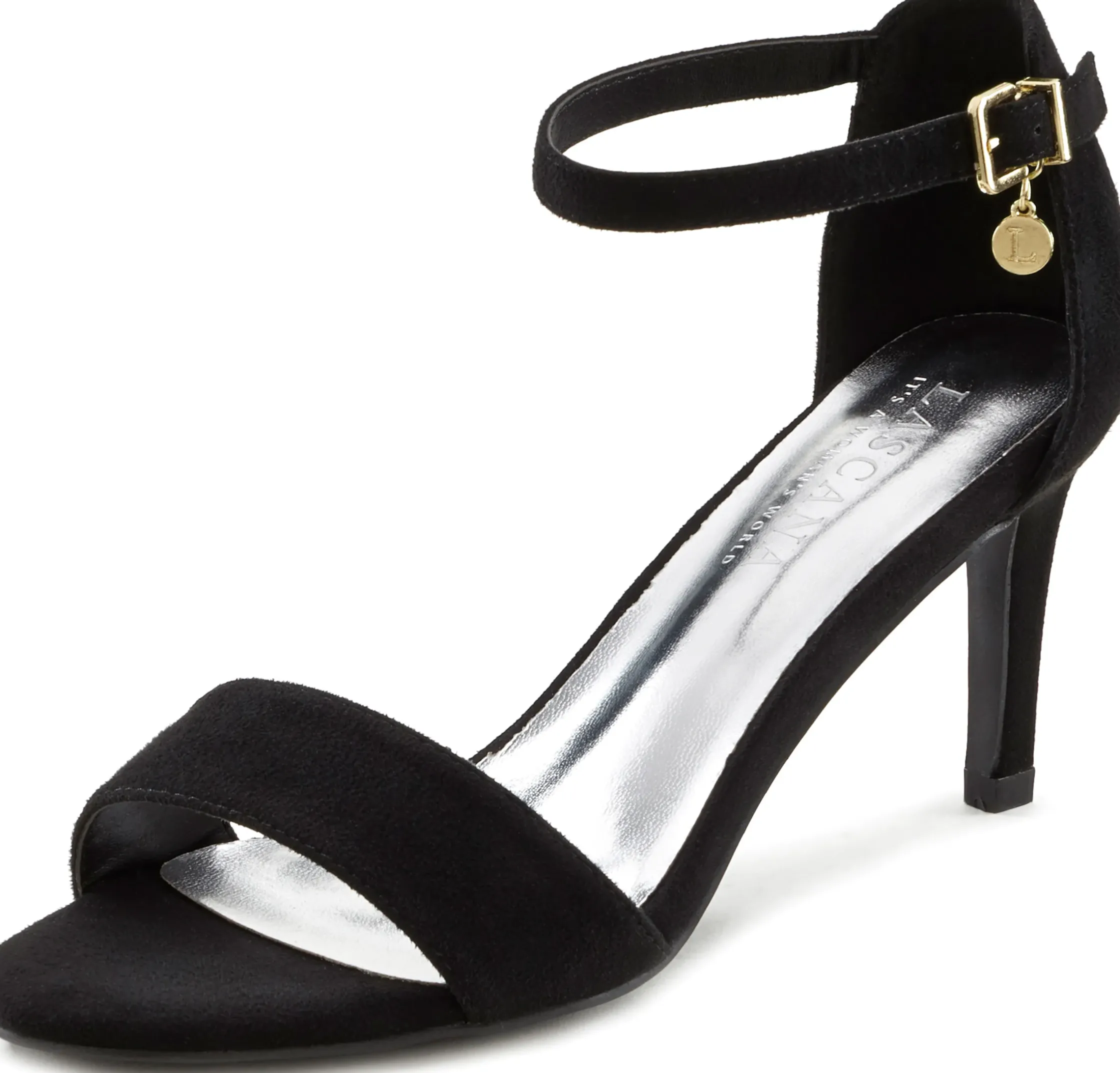 Sandalen & Sandaletten|LASCANA High-Heel-Sandalette schwarz