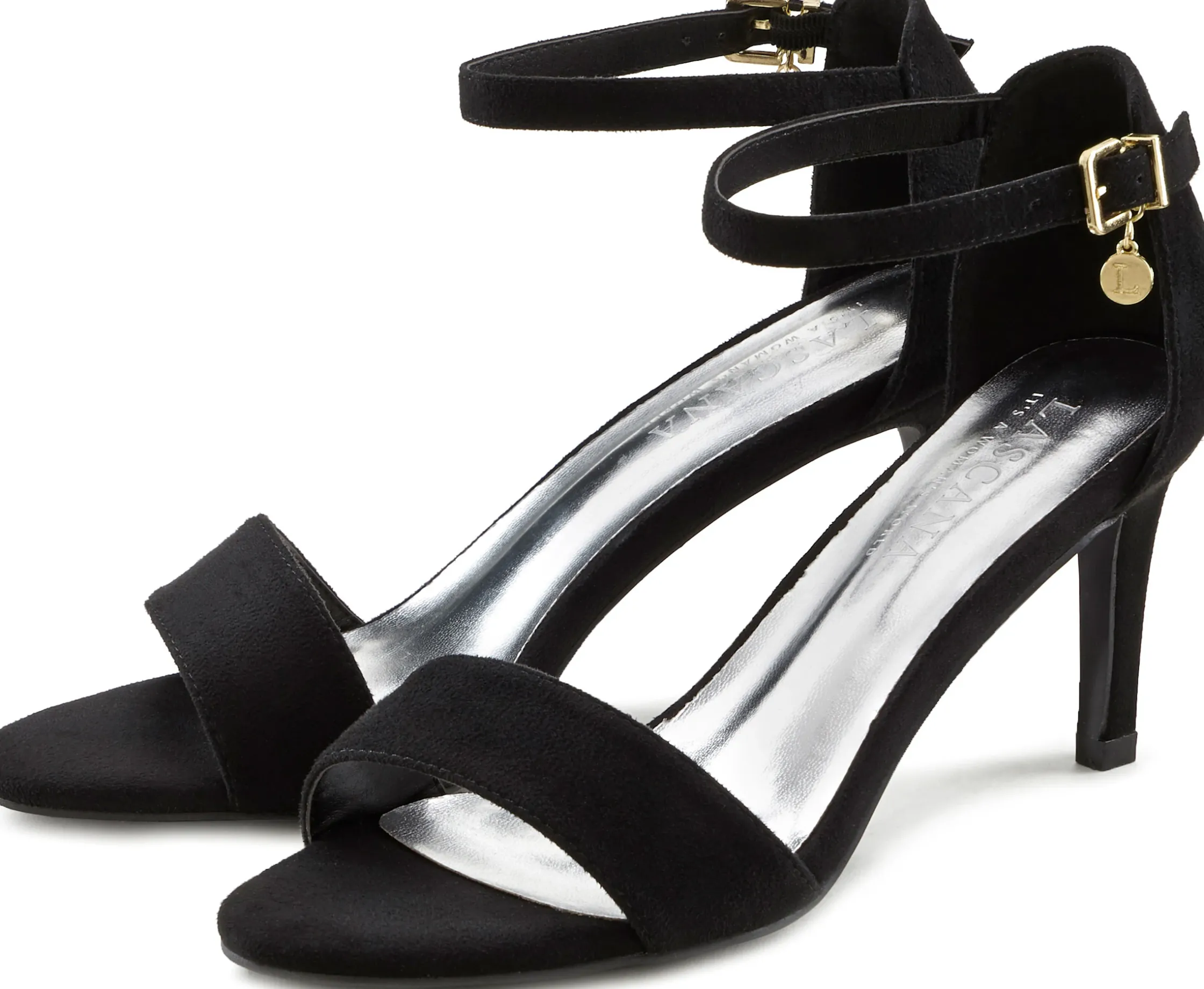 Sandalen & Sandaletten|LASCANA High-Heel-Sandalette schwarz