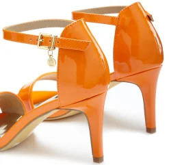 Sandalen & Sandaletten|LASCANA High-Heel-Sandalette orange