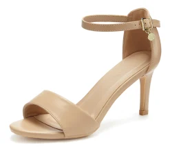 Sandalen & Sandaletten|LASCANA High-Heel-Sandalette beige