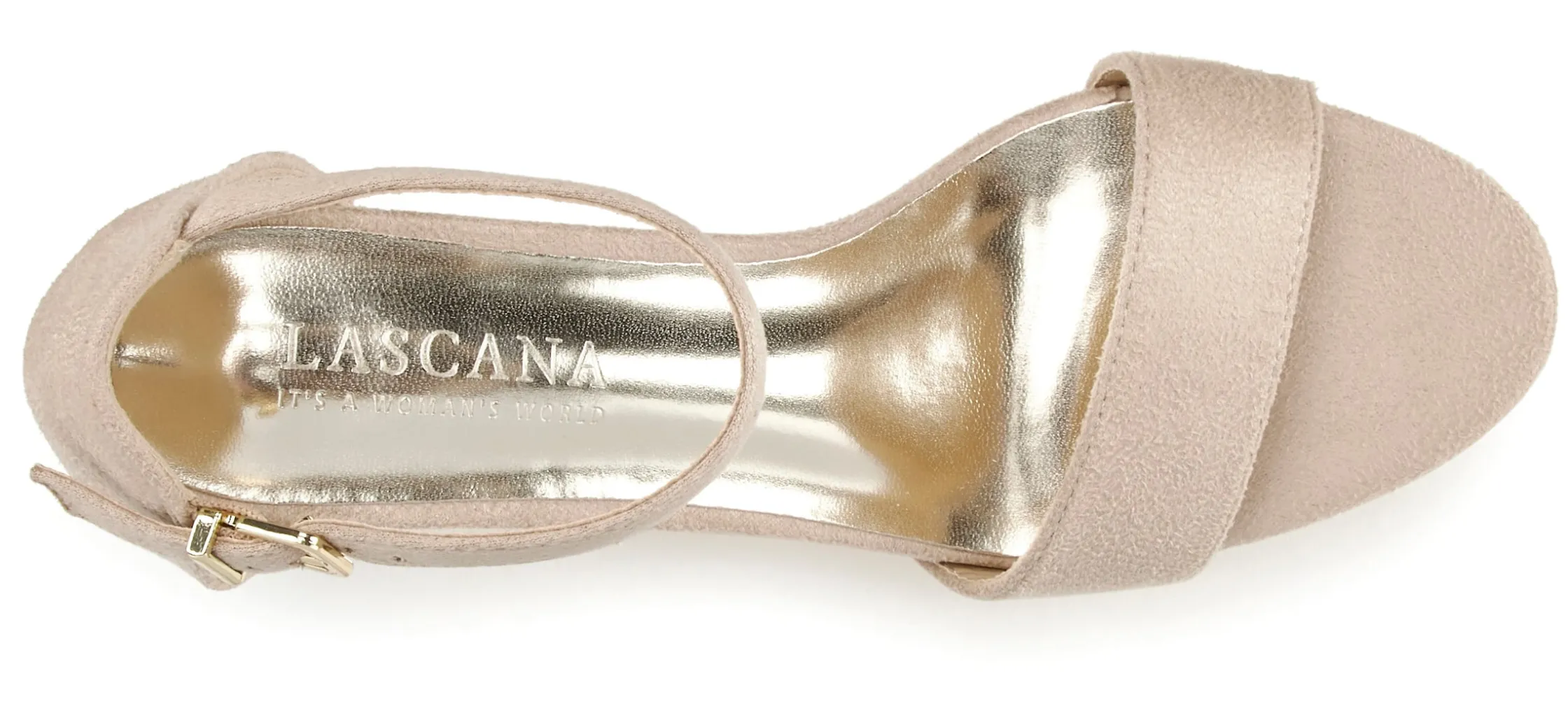 Sandalen & Sandaletten|LASCANA High-Heel-Sandalette beige