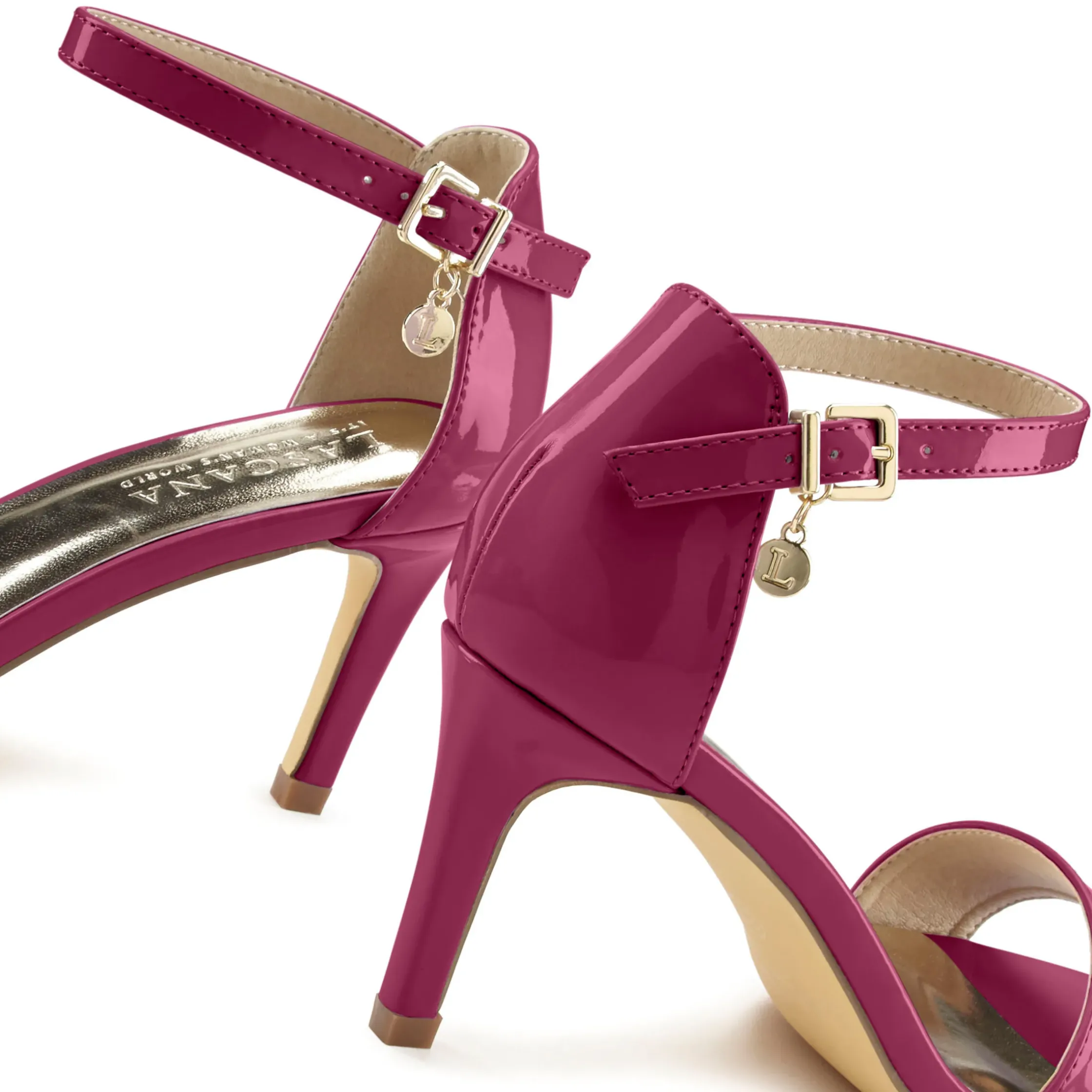 Sandalen & Sandaletten|LASCANA High-Heel-Sandalette pink