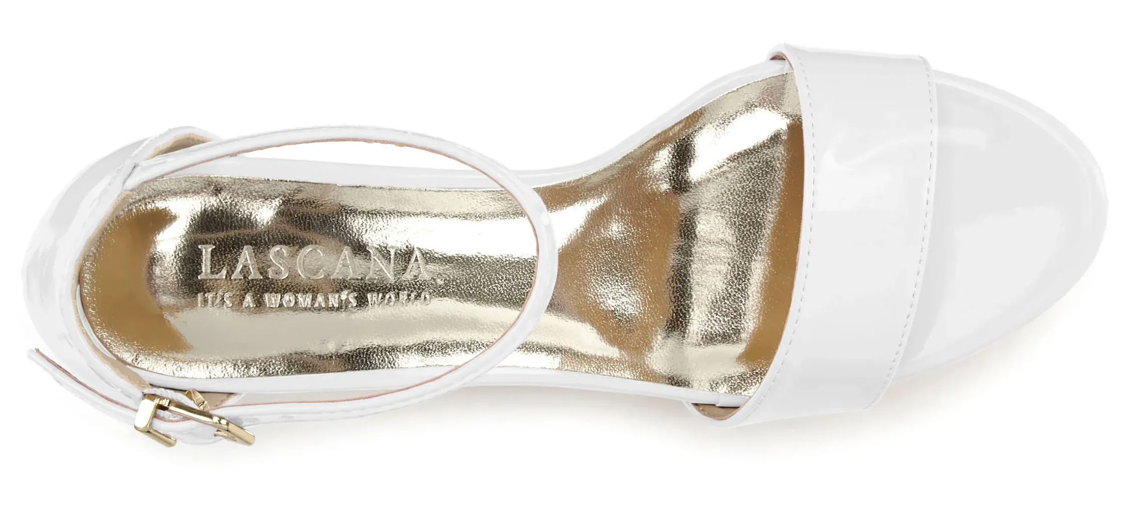 Sandalen & Sandaletten|LASCANA High-Heel-Sandalette weiß