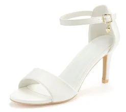 Sandalen & Sandaletten|LASCANA High-Heel-Sandalette weiß