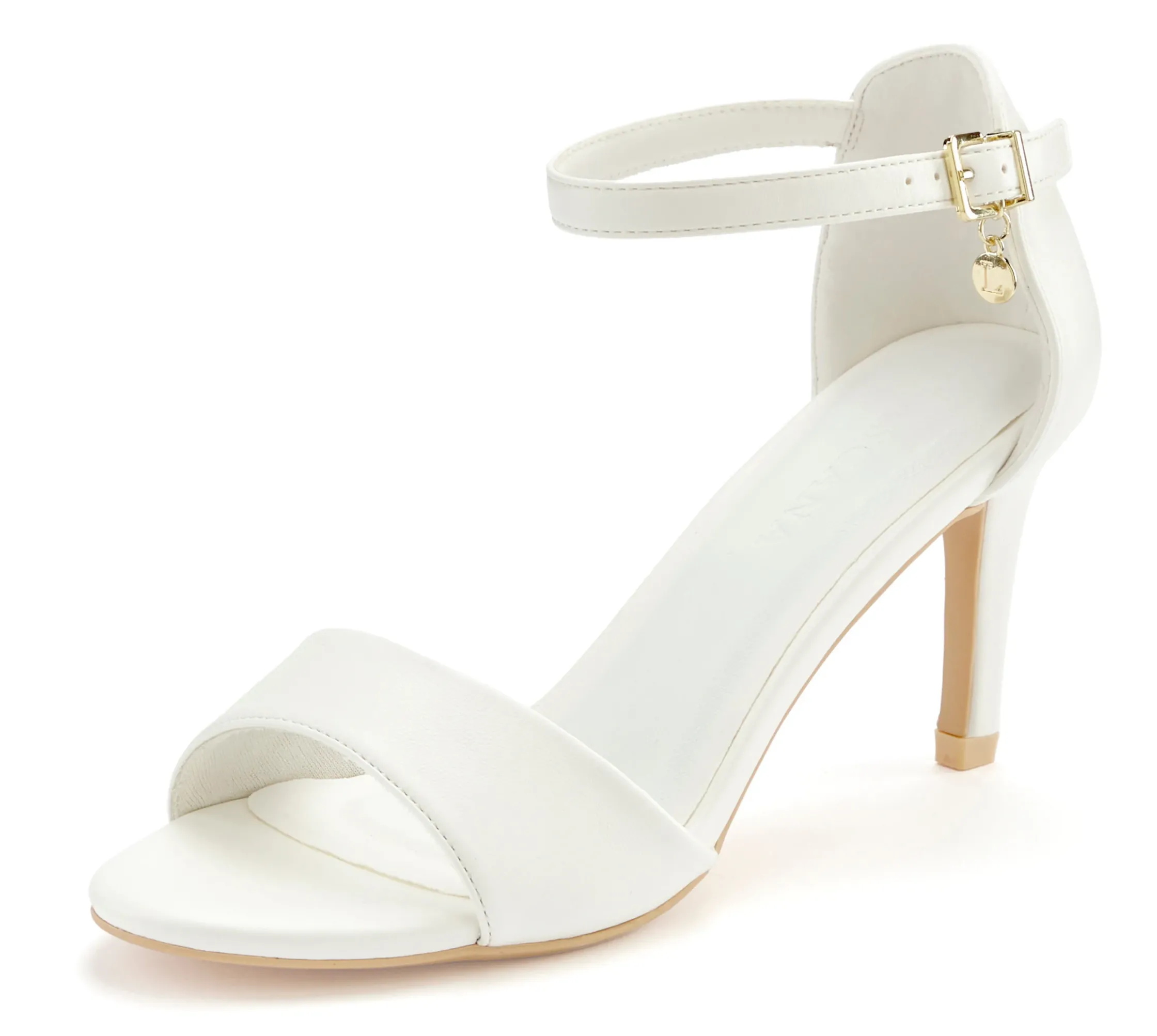 Sandalen & Sandaletten|LASCANA High-Heel-Sandalette weiß
