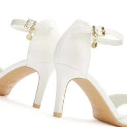 Sandalen & Sandaletten|LASCANA High-Heel-Sandalette weiß