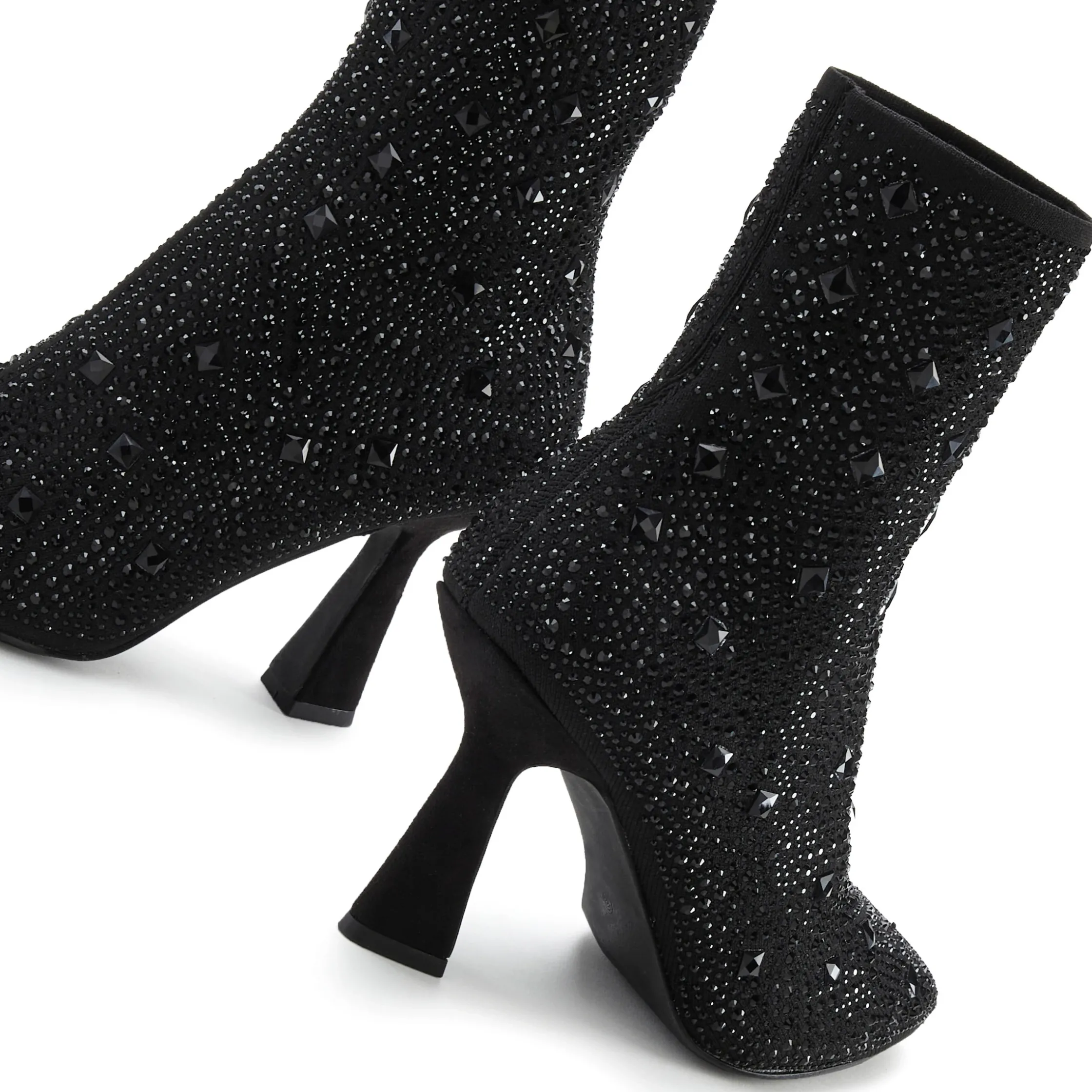 Stiefeletten|Stiefel|LASCANA High-Heel-Stiefelette schwarz