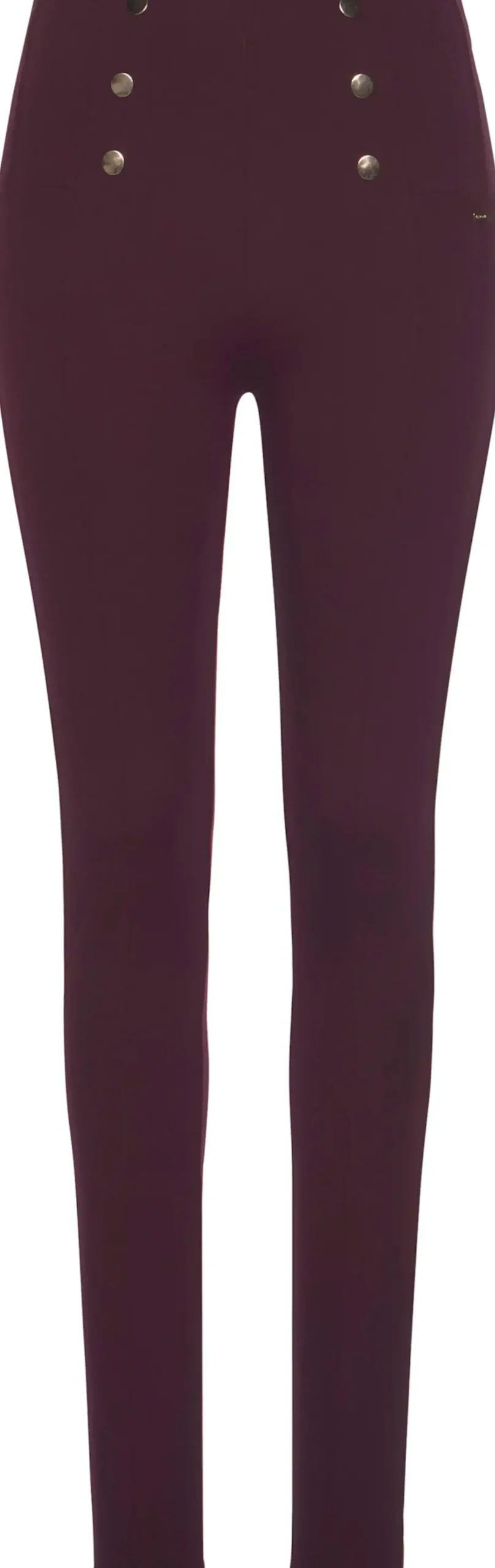 Hosen|LASCANA Highwaist Leggings weinrot