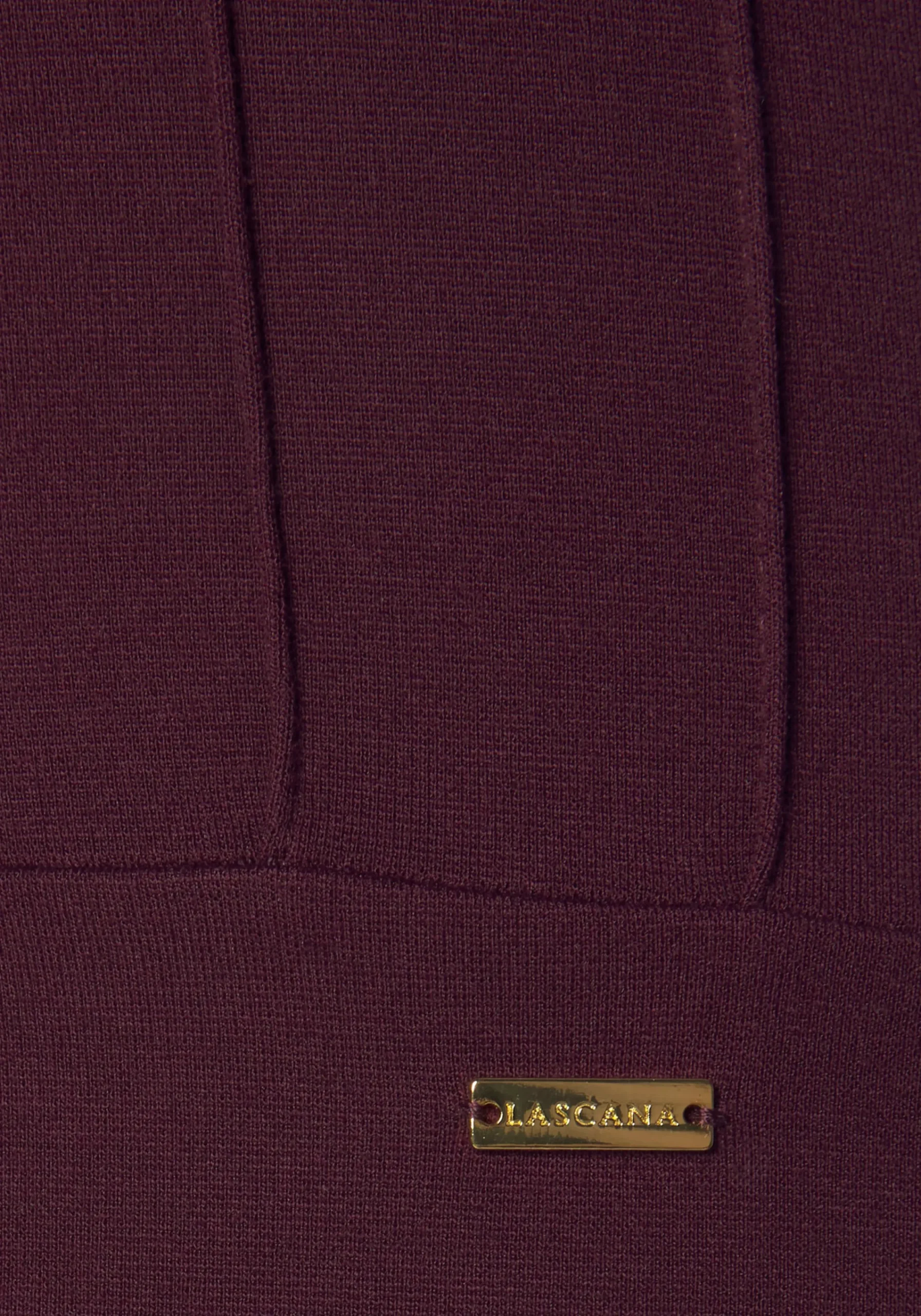 Hosen|LASCANA Highwaist Leggings weinrot