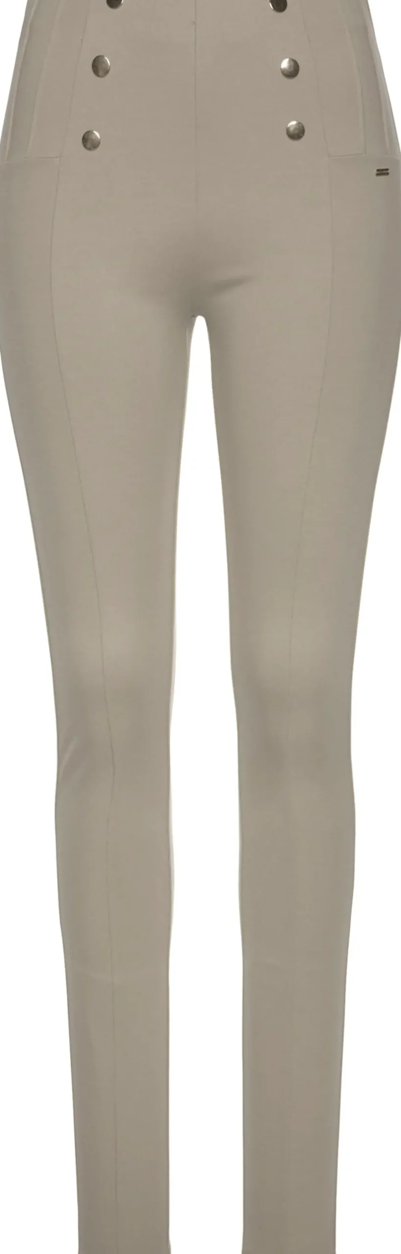 Hosen|LASCANA Highwaist Leggings beige