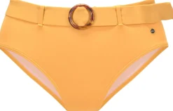 Bikinis|s.Oliver Highwaist-Bikini-Hose gelb