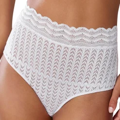 Unterhosen|s.Oliver High-Waist-Slip weiß