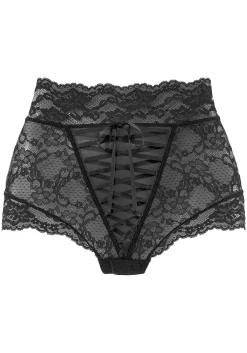 Unterhosen|petite fleur gold High-Waist-Slip schwarz