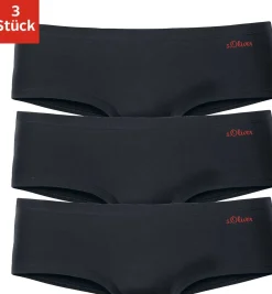 Unterhosen|s.Oliver Hipster schwarz