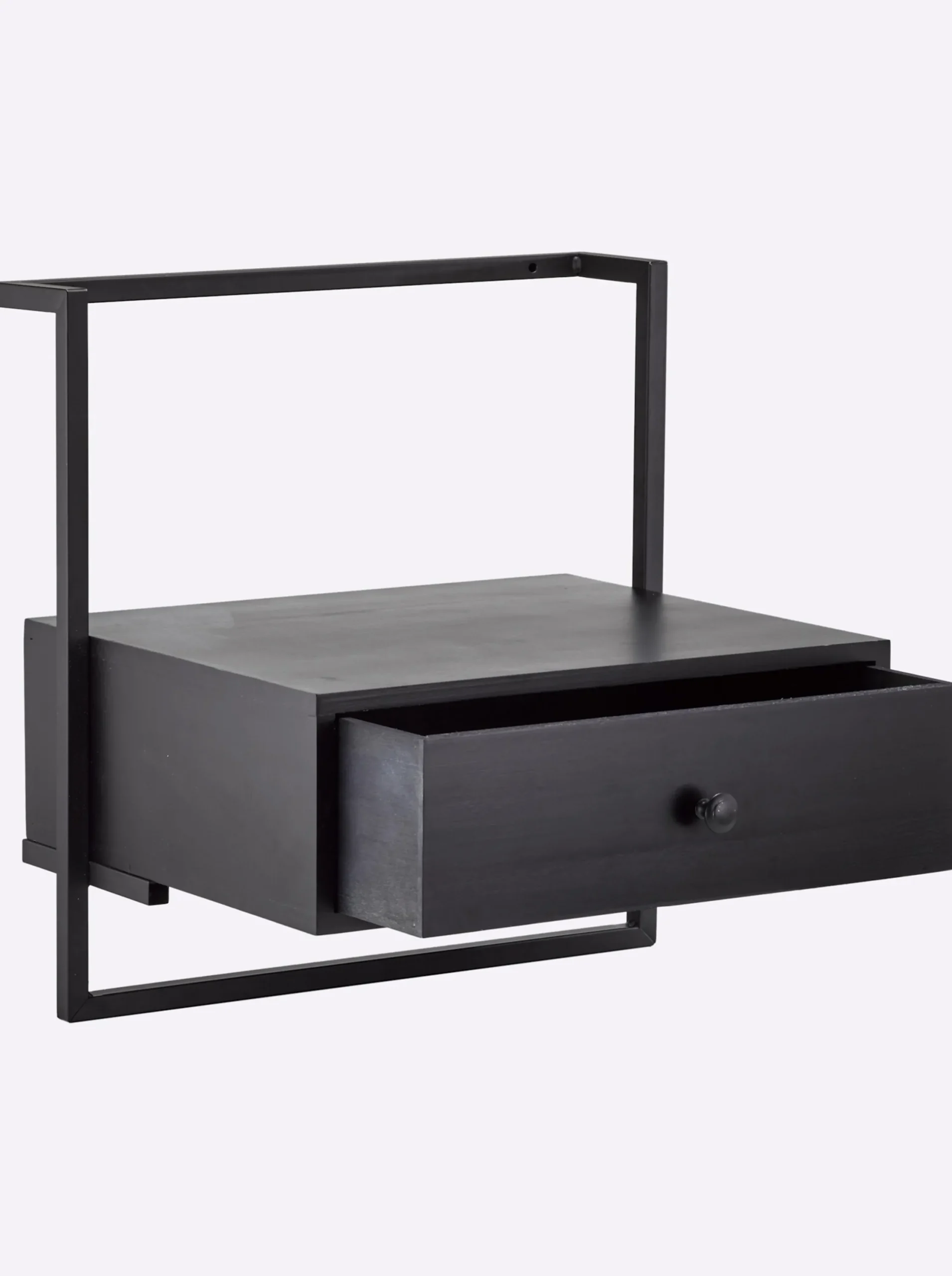 Regale|heine home Hängeregal schwarz