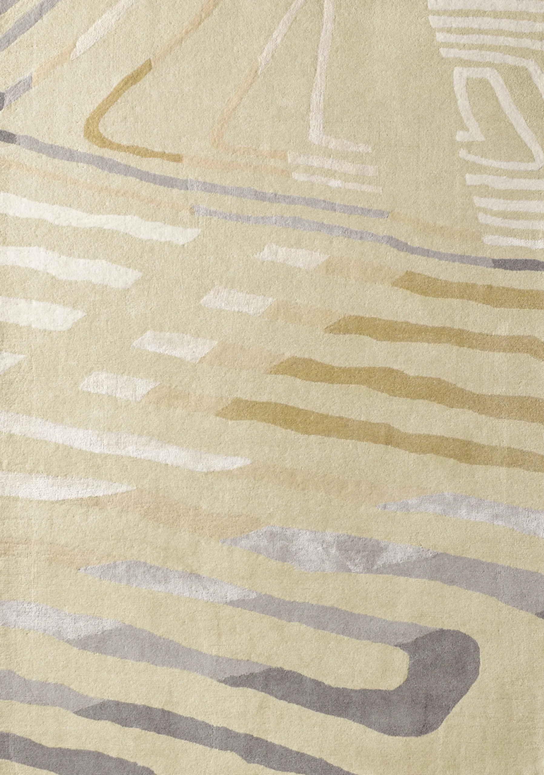 Teppiche|heine home Hochflorteppich beige-grau