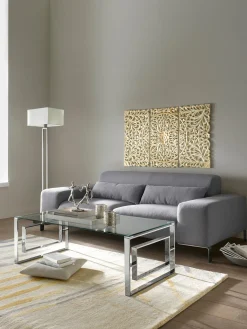 Teppiche|heine home Hochflorteppich beige-grau
