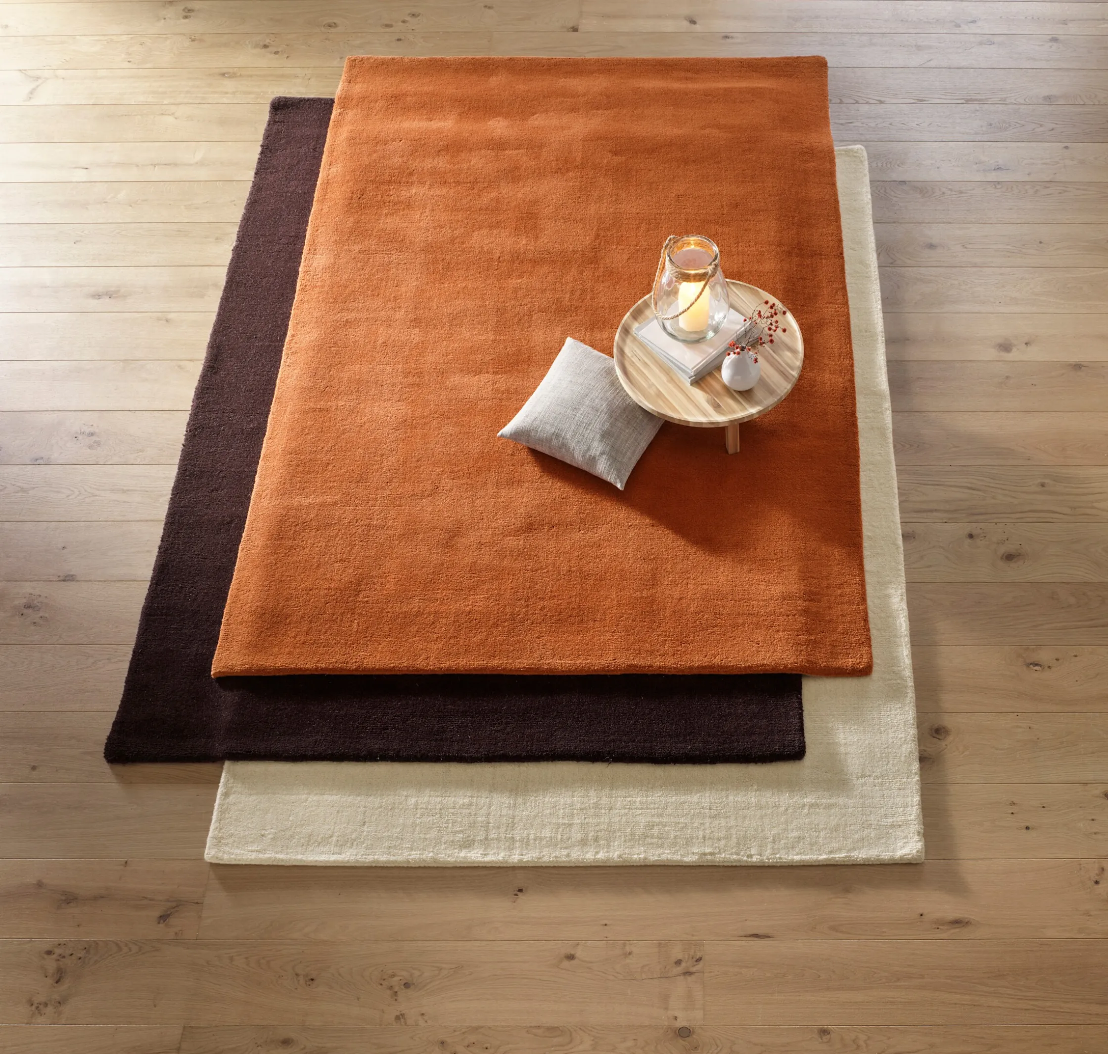 Teppiche|heine home Hochflorteppich mocca