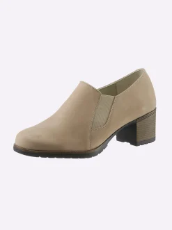 Pumps|heine Hochfrontpumps taupe