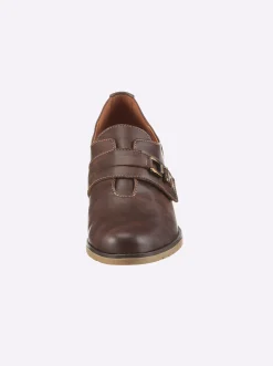 Pumps|heine Hochfrontpumps braun