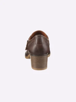 Pumps|heine Hochfrontpumps braun