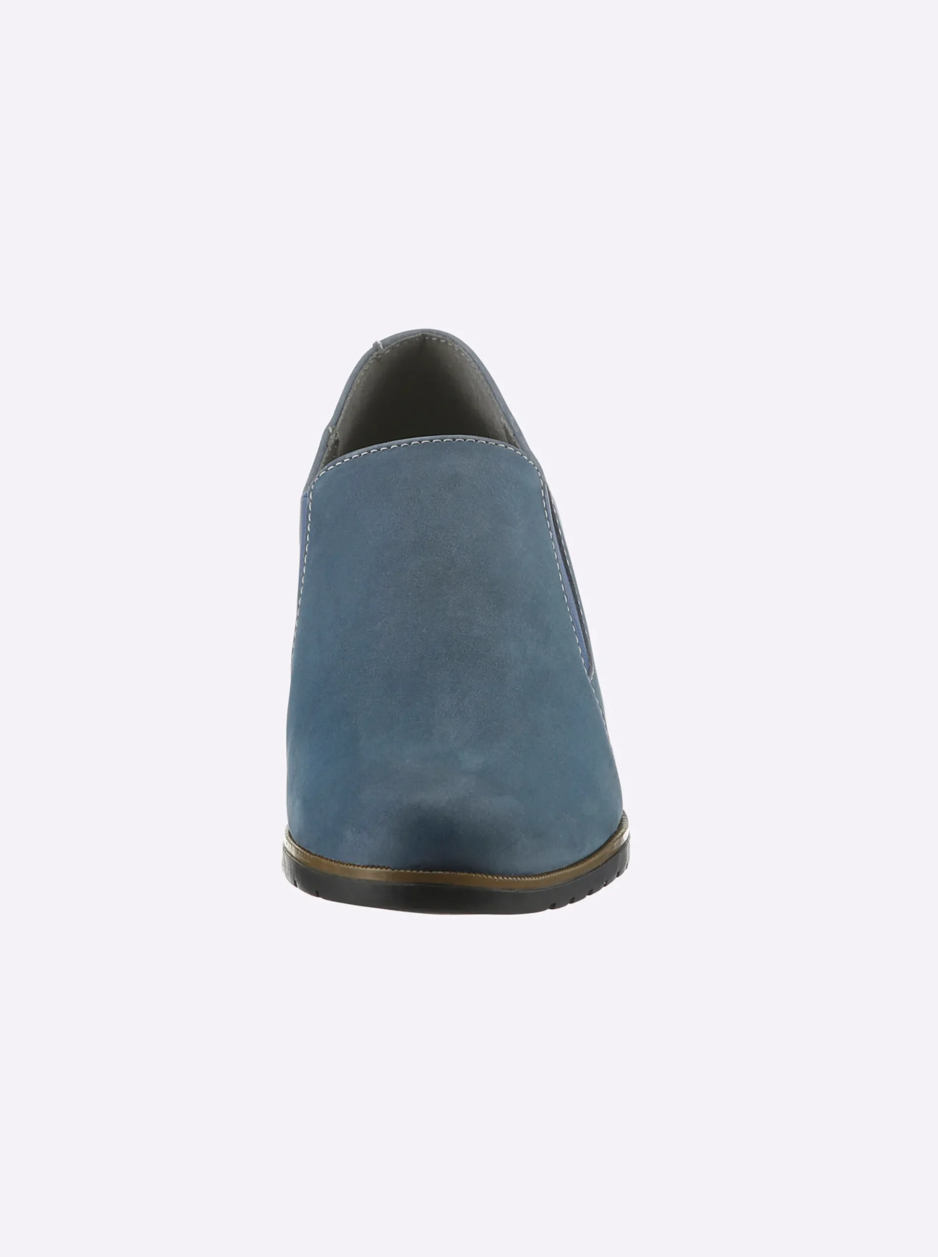 Pumps|heine Hochfrontpumps blau