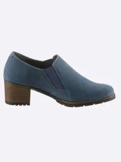 Pumps|heine Hochfrontpumps blau
