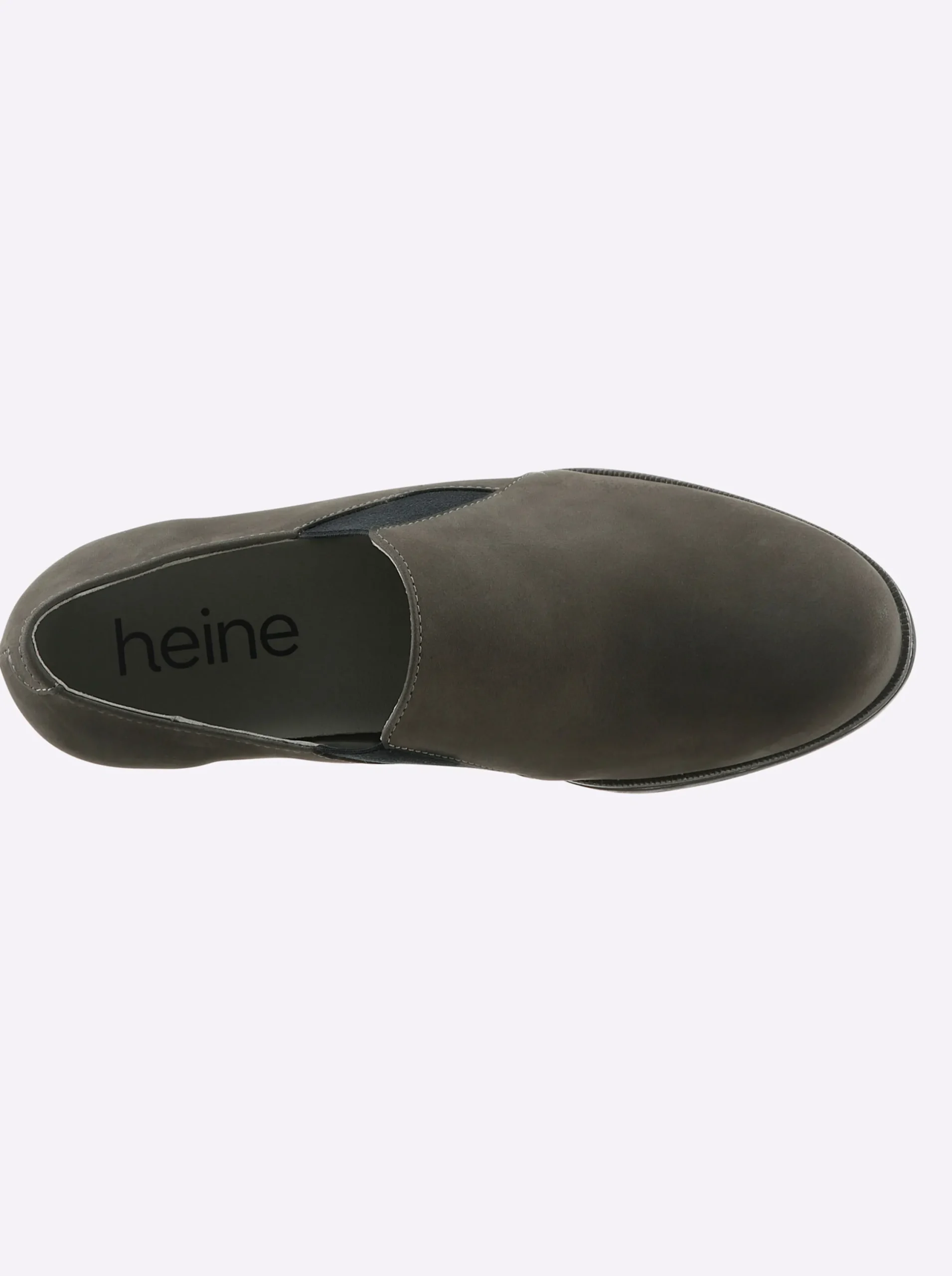 Pumps|heine Hochfrontpumps anthrazit