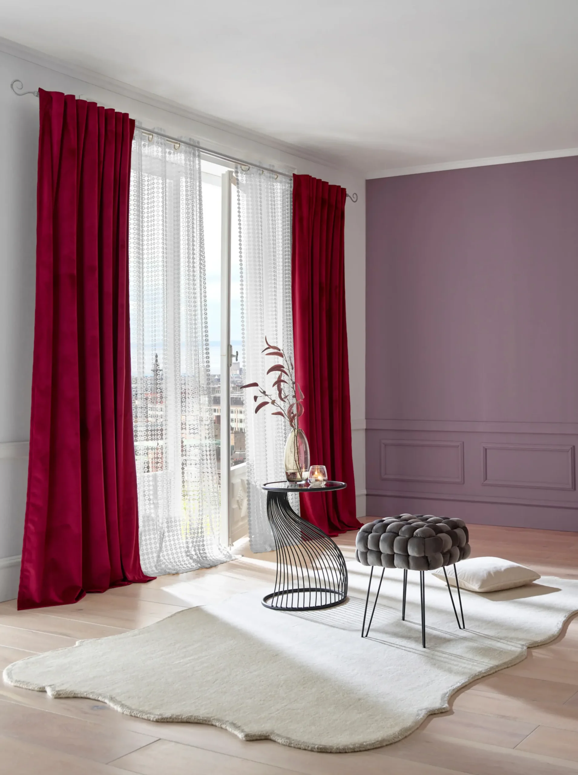 Bänke & Hocker| Hocker grau
