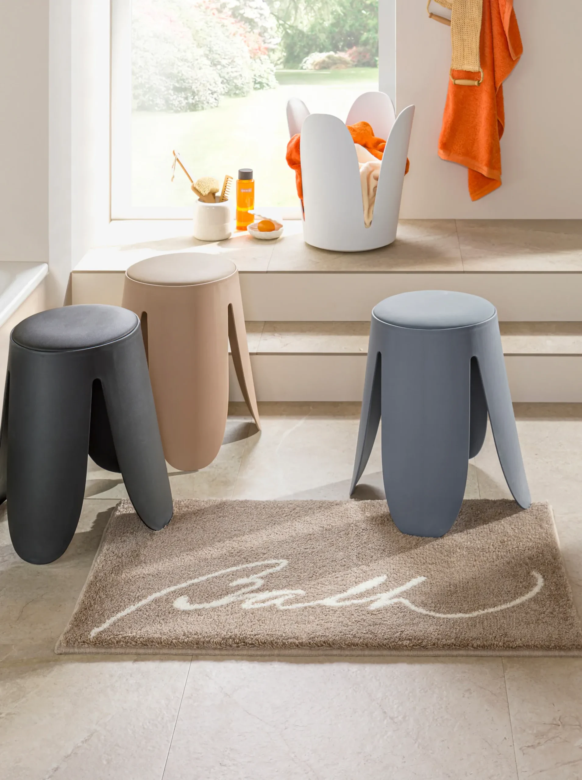 Bänke & Hocker|heine home Hocker weiß